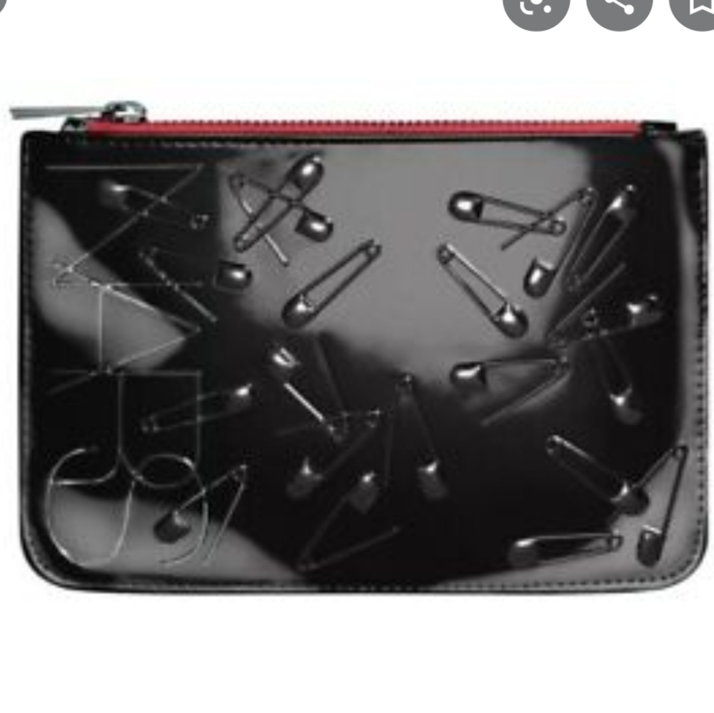 Nars Black Patent Makeup Bag